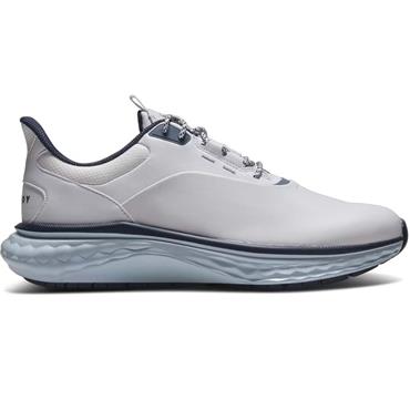 FootJoy Gents Quantum Shoes White - Navy - Blue