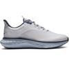 FootJoy Gents Quantum Shoes White - Navy - Blue
