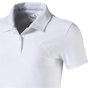 Puma Junior - Girls Aston Polo Shirt Bright White 