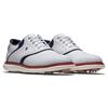 FootJoy Gents FJ Traditions Shoes White - Navy - Red