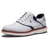 FootJoy Gents FJ Traditions Shoes White - Navy - Red