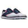 FootJoy Gents FJ Traditions Shoes White - Navy - Pink