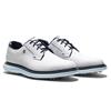 FootJoy Gents FJ Traditions Blucher Shoes White - Sky Blue - Camo