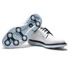 FootJoy Gents FJ Traditions Blucher Shoes White - Sky Blue - Camo