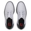FootJoy Gents FJ Traditions Blucher Shoes White - Black - Red