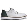 FootJoy Gents  Traditions Blucher Shoes White - Green - Tan