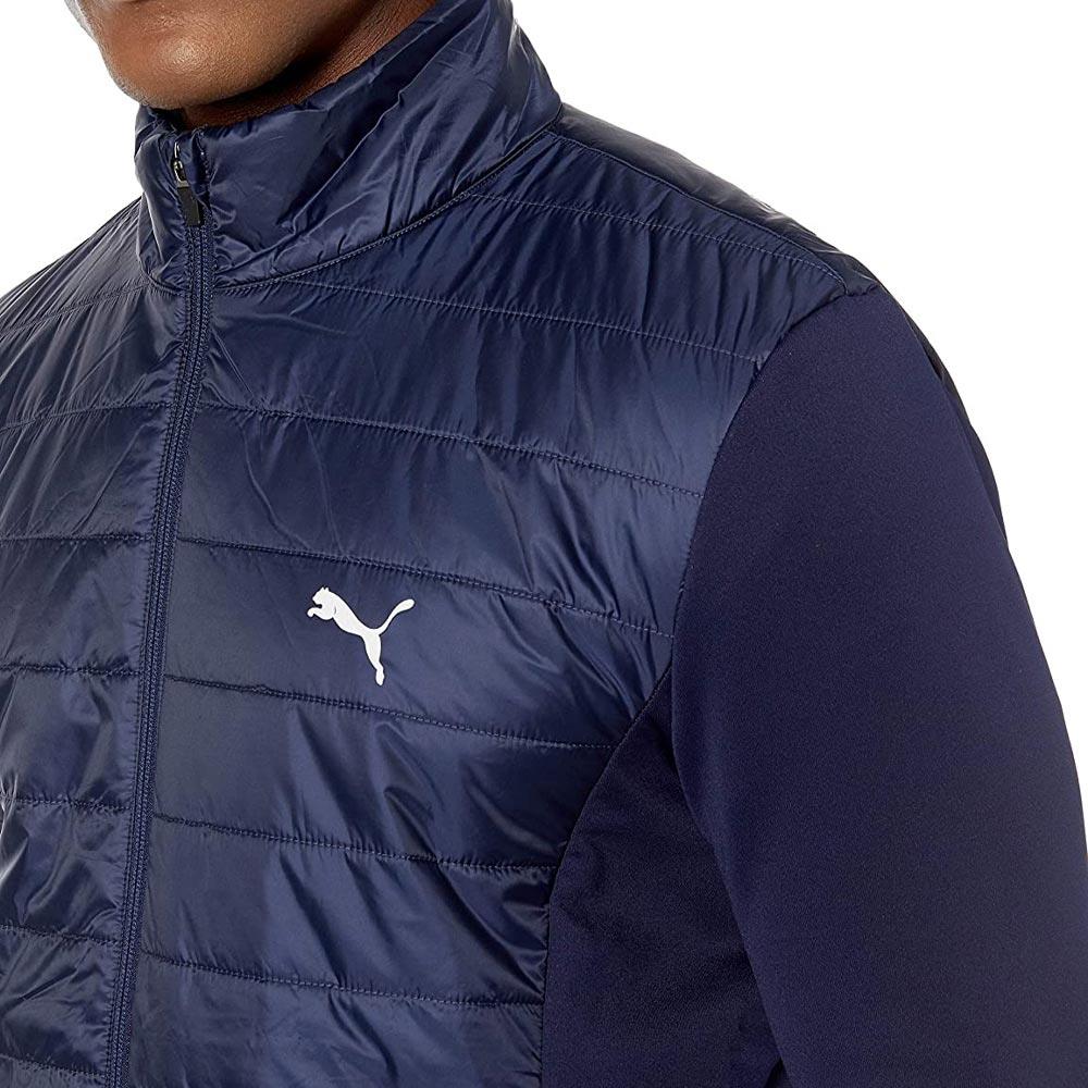Puma Gents Quilted Primaloft Jacket Peacoat Golf Store
