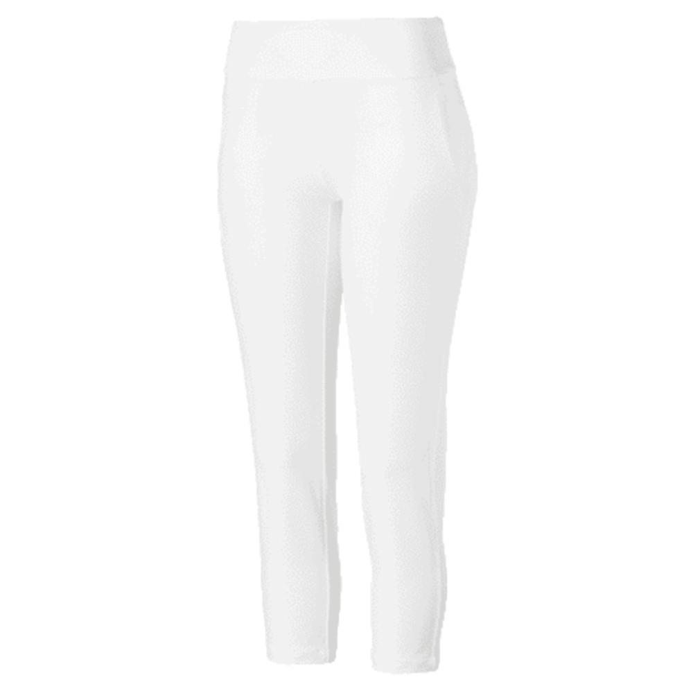 Puma Junior Girls Golf Pants Bright White