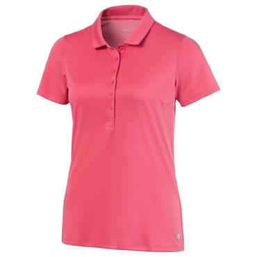 Puma Ladies Rotation Polo Shirt Georgia Peach