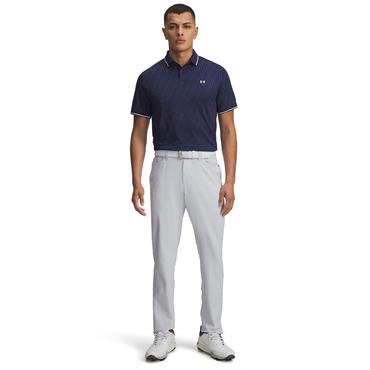 Under Armour Gents Drive Sport Jacquard Polo Shirt Blue (410)