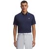 Under Armour Gents Drive Sport Jacquard Polo Shirt Blue (410)