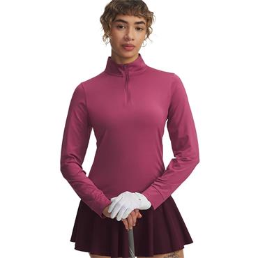 Under Armour Ladies Drive ¼ Zip Fuchsia Dark (659)
