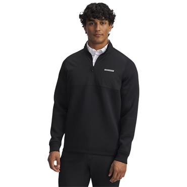 Under Armour Gents Drive Pro Hybrid ½ Zip Black (010)