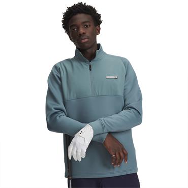 Under Armour Gents Drive Pro Hybrid ½ Zip Jasper Blue (587)