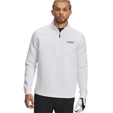 Under Armour Gents Drive Pro Hybrid ½ Zip White (100)