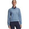 Under Armour Ladies Drive Midlayer Pullover Blue Smoke - Blue Calm (418)