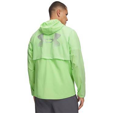 Under Armour Gents Velociti Pro Storm Jacket Lumos Lime - Reflective (712)