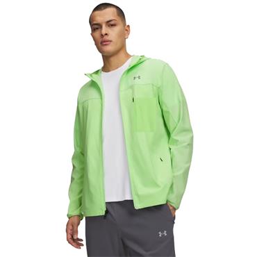 Under Armour Gents Velociti Pro Storm Jacket Lumos Lime - Reflective (712)