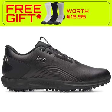 Under Armour Gents Drive Fade 2 Shoes Black - Metallic Gunmetal (001)