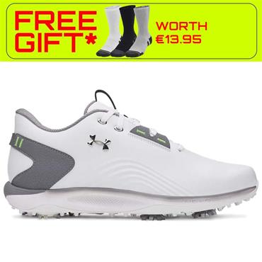 Under Armour Gents Drive Fade 2 Shoes White - Titan Gray - Metallic Silver (100)