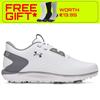 Under Armour Gents Drive Fade 2 Shoes White - Titan Gray - Metallic Silver (100)