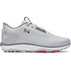 Under Armour Gents Drive Fade 2 Spikeless Shoes Mod Grey - Steel - Metallic Silver (011)