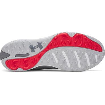 Under Armour Gents Drive Fade 2 Spikeless Shoes Mod Grey - Steel - Metallic Silver (011)