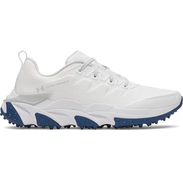 Under Armour Gents Halo Tour Spikeless Shoes White - Metallic Silver (101)