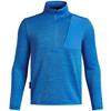 Under Armour Junior - Boys Drive Hybrid Storm SweaterFleece Blue Atlantis (402)