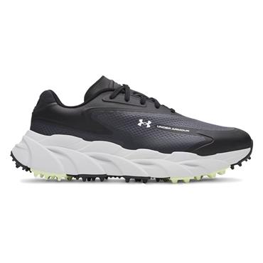 Under Armour Gents Halo Hybrid Spikeless Shoes Black - Halo Grey - Metallic Gunmetal (001)
