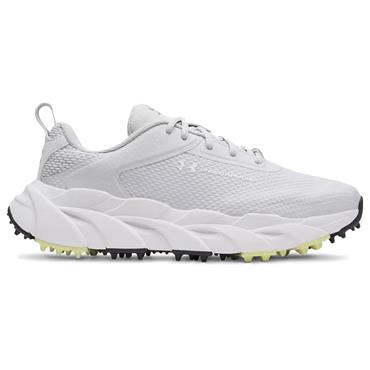 Under Armour Ladies Halo Hybrid Spikeless Shoes Halo Grey - Metallic Silver (014)