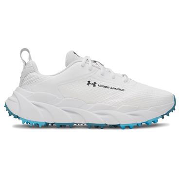 Under Armour Ladies Halo Hybrid Spikeless Shoes White - Midnight Navy (100)