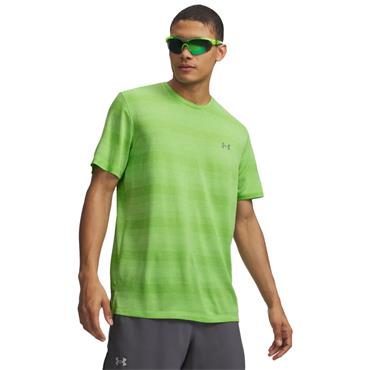 Under Armour Gents Velociti T-Shirt Lumos Lime - Reflective (712)
