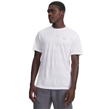 Under Armour Gents Velociti T-Shirt White - Reflective (100)