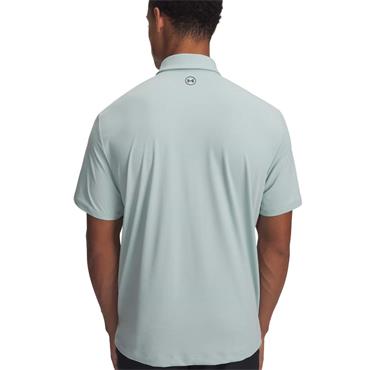 Under Armour Gents Drive Polo Shirt Enamel Blue - Castlerock (Blue477)