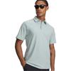 Under Armour Gents Drive Polo Shirt Enamel Blue - Castlerock (Blue477)