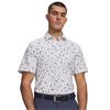 Under Armour Gents Drive Printed Polo White (103)