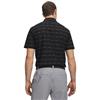 Under Armour Gents Drive Chill Printed Polo Shirt Black - Castlerock - Halo Grey (Black001)