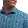 Under Armour Gents Drive Chill Printed Polo Shirt Boundless Blue - Midnight Navy (Blue466)