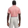 Under Armour Gents Drive Chill Printed Polo Posh Pink - Claret - Midnight Navy (Pink 603)
