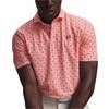 Under Armour Gents Drive Chill Printed Polo Posh Pink - Claret - Midnight Navy (Pink 603)