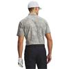 Under Armour Gents Drive Chill Printed Polo Shirt Titanium - Clay Green - Black (Titanium069)