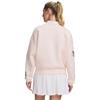 Under Armour Ladies Icon Golf Trip Crew Beta Tint - Posh Pink (658)