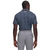 Under Armour Gents Matchplay Printed Polo Academy - Opal Blue - White (408)