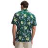 Under Armour Gents Matchplay Printed Polo Campus Ivy - Blue Fog (Green 312)