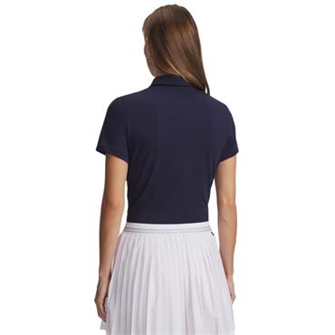 Under Armour Ladies Drive Short Sleeve Polo Shirt Midnight (410)