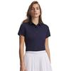 Under Armour Ladies Drive Short Sleeve Polo Shirt Midnight (410)