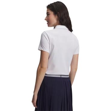 Under Armour Ladies Drive Short Sleeve Polo Shirt White (100)