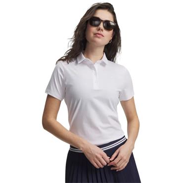 Under Armour Ladies Drive Short Sleeve Polo Shirt White (100)