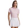 Under Armour Ladies Drive Printed Polo Shirt Pink (647)